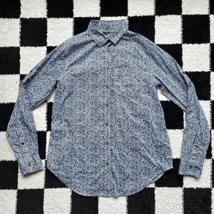 Gap Floral Button Down Blouse S